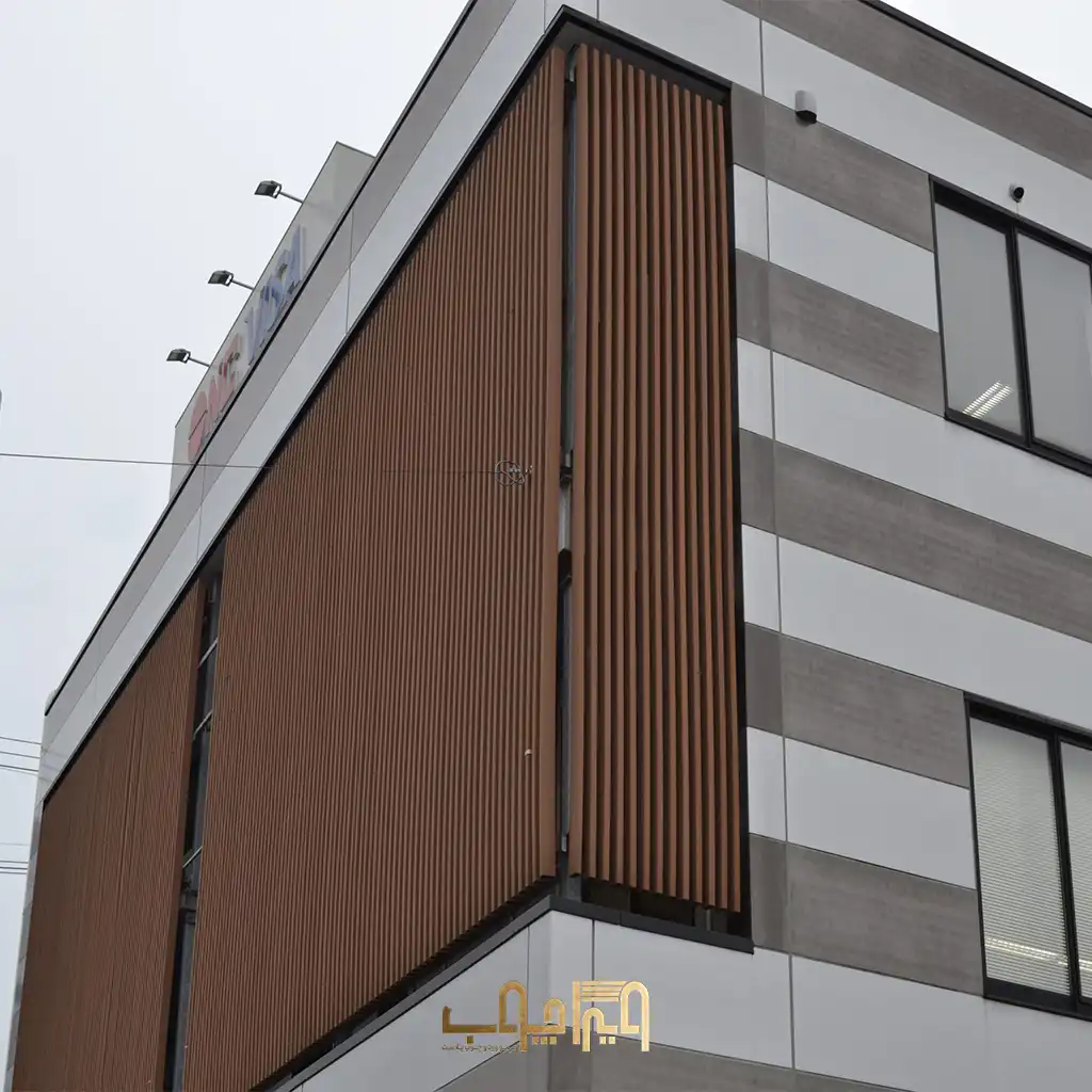 نمای چوبی با قیمت ارزان